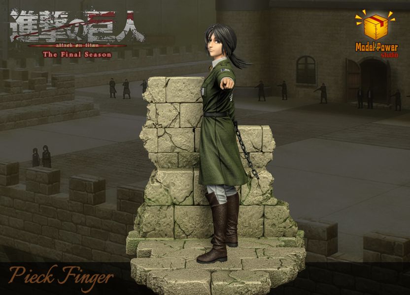 【已截單/代購洽客服】Model Power 私定係列 進擊的巨人第5彈 對峙名場面 艾倫耶格爾&皮克芬格爾 