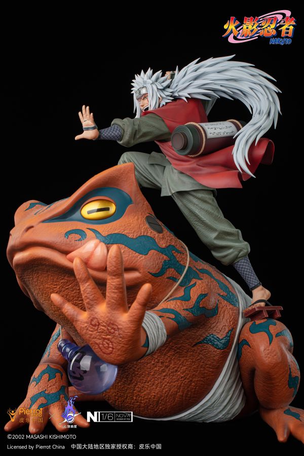 【預定】皮樂中國 雲頂摘星 《火影忍者》正版授權 自來也 1/6雕像 