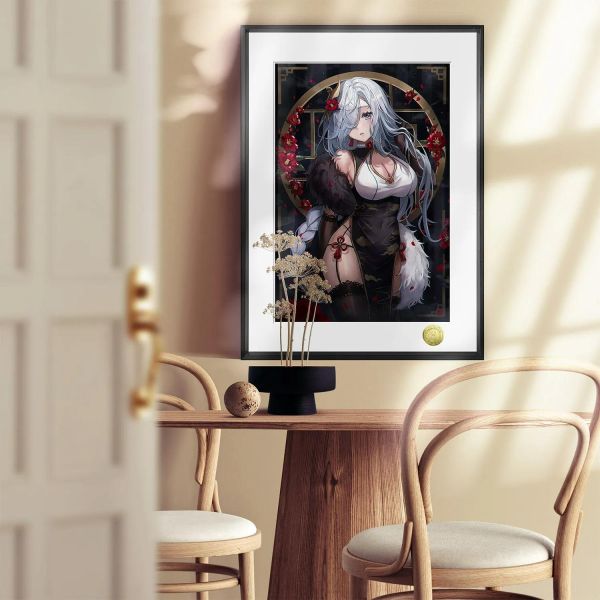 【海外代購】皇呱 《豐腴小姨媽》原神璃月申鶴裝飾畫 午睡毯 地毯 