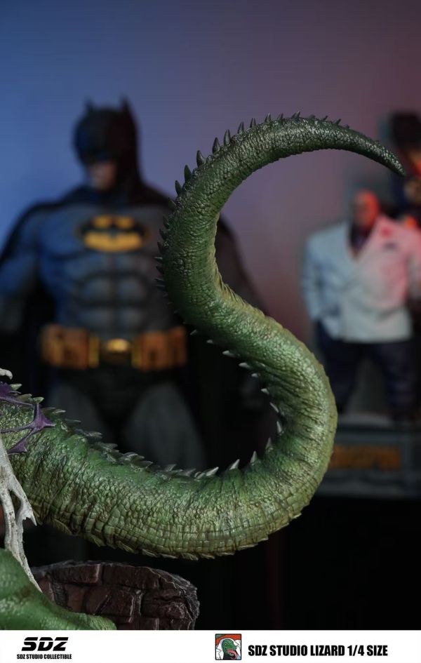 【預定】SDZ 蜘蛛人 蜥蜴人 1:4全身雕像 