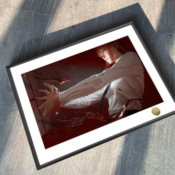 【海外代購】皇呱 《女王氣場瑪奇瑪》電鋸人惡魔獵人裝飾畫 午睡毯 地毯 