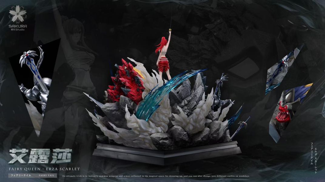 【預定】櫻花 妖精的尾巴 第二彈 艾露莎·斯卡雷特 