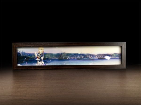 【海外代購】萌萌匠 紫羅蘭永恆花園 薇爾莉特 小夜燈 導光畫01 