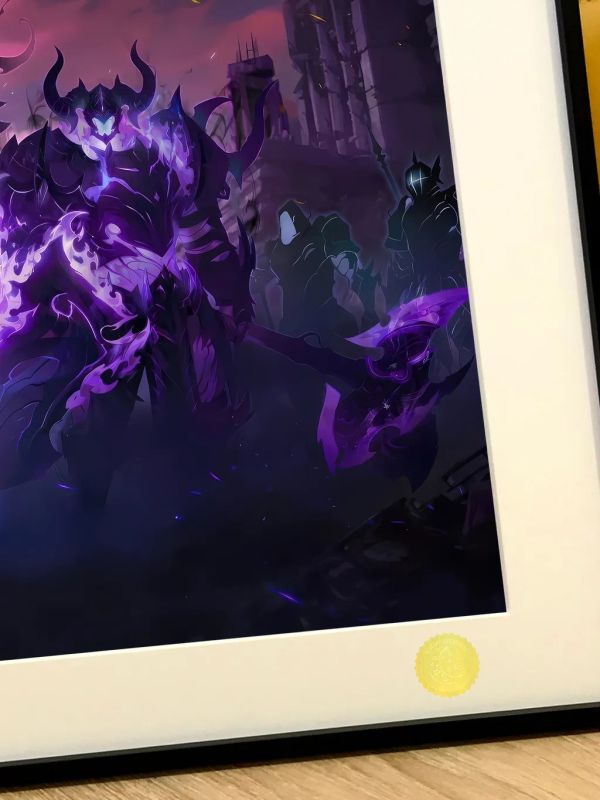 【海外代購】星空 《我獨自升級》solo leveling程肖宇水篠旬裝飾畫 