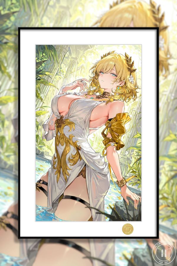 【海外代購】H2 《阿格萊雅》崩壞星穹鐵道Aglaea裝飾畫 