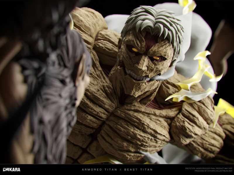 【預定】CHIKARA 力量 天地之戰 鎧巨VS獸巨 