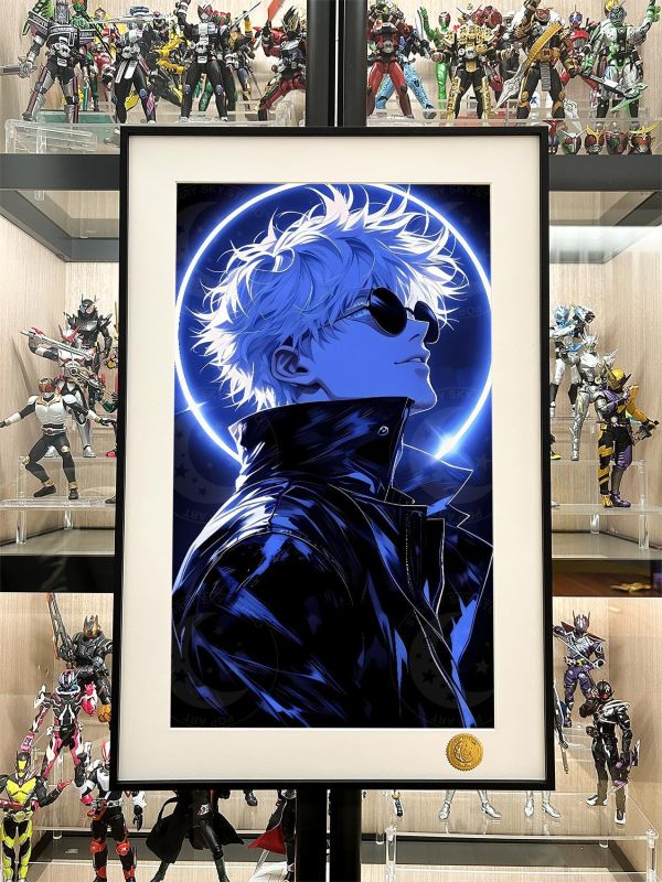 【海外代購】星空 《藍光五條悟》五長咒術回戰Gojo Satoru夏油傑宿儺動漫裝飾畫 