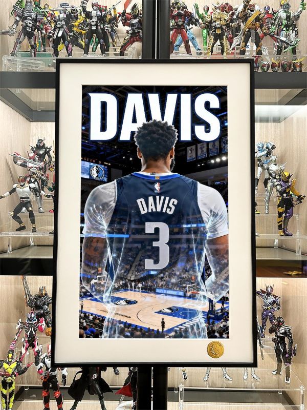 【海外代購】星空 《戴維斯背影》Davis安東尼戴維斯NBA達拉斯獨行俠隊動漫裝飾畫 
