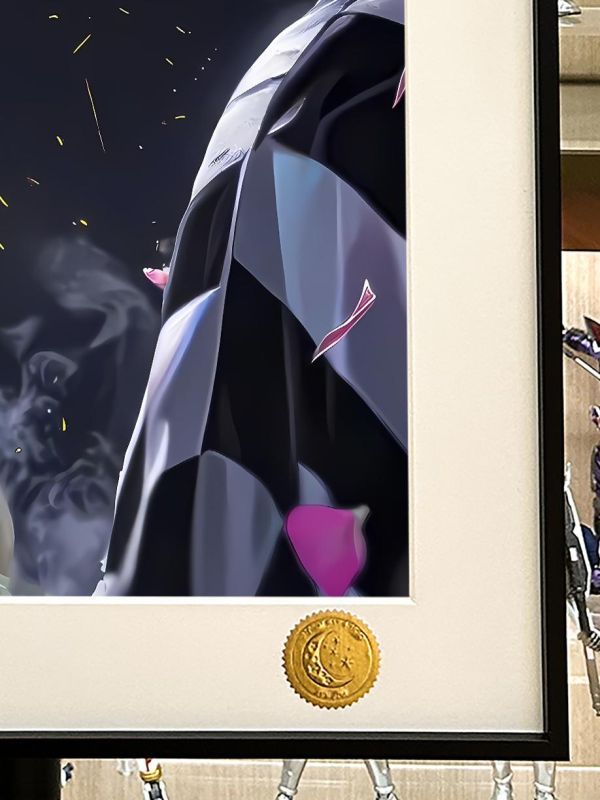 【海外代購】星空 《戀柱蛇柱》鬼滅之刃無限城篇甘露寺蜜璃伊黑小芭內炭治郎猗窩座動漫裝飾畫 