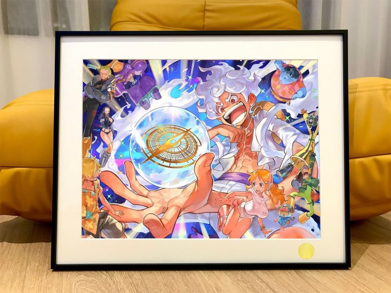 【海外代購】星空 《航海指針》裝飾畫 海賊王 