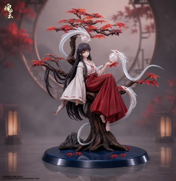 【預定】魂玉 日本漫畫家高橋留美子經典作品《犬夜叉》中的人氣角色 棲於靈樹的巫女·桔梗 桔梗 3.0 1/7 比例塗裝完成品 