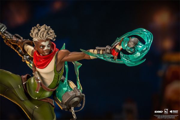 【預定】2XKO 金克絲 & 沃里克 VS 阿狸 & 艾克 1/10 雕像 Jinx & Warwick VS Ahri & Ekko 1/10 Scale Statue bundle 
