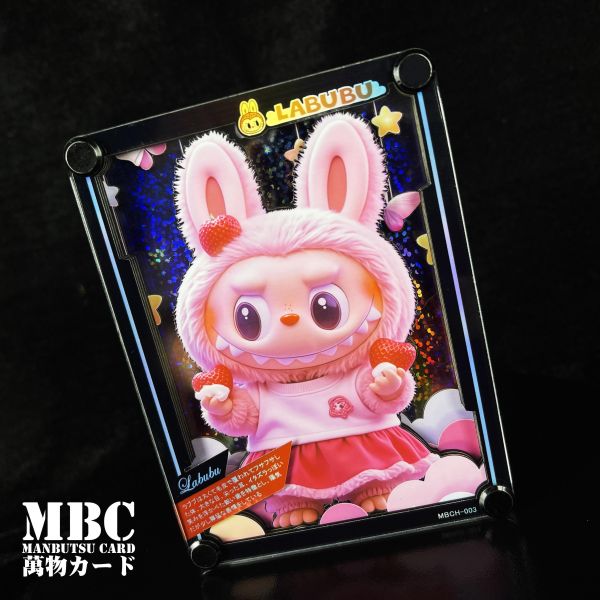 【海外代購】黑白畫映 B&W MBC Manbutsu Card 3rd 拉布布 萬物卡 第三彈 拉布布​​ 桌面立體裝飾卡磚 