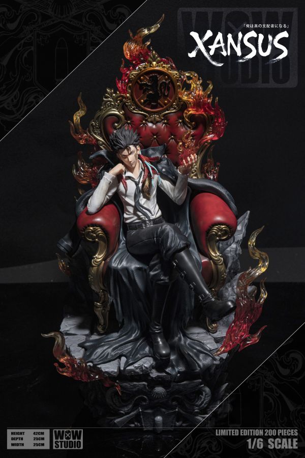【預定】WOW 1/6 XANXUS王座 家庭教師HITMAN REBORN 
