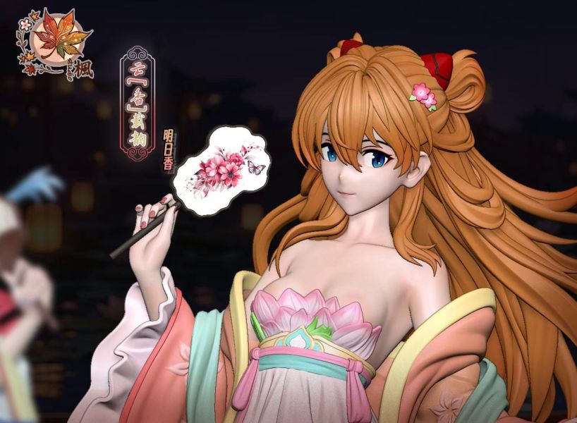 【預定】楓塔社 國風明日香-綾波麗 