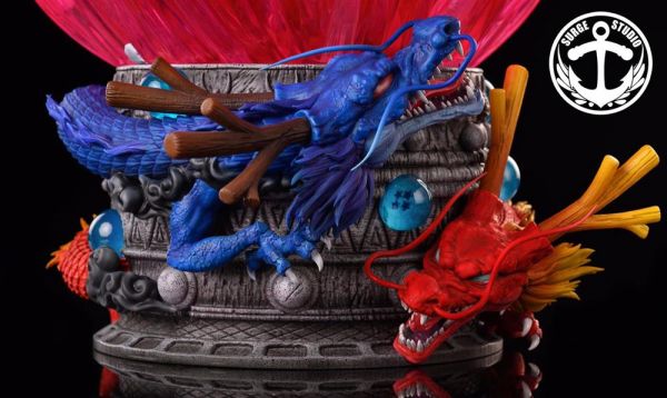 【海外代購】【60CM】巨浪 工作室首款龍珠gk 桃紅悟空 