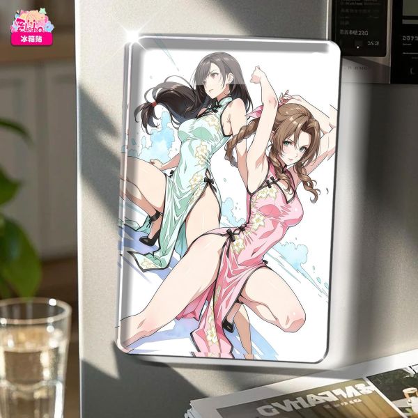 【海外代購】阿喵畫社 旗袍蒂法愛麗絲 漫改版 新品12K超清主題裝飾週邊 冰箱貼 