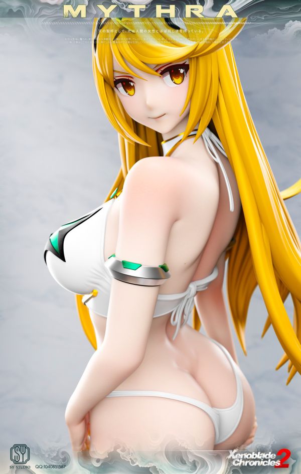 【預定】森炎 SY 女角色輕雕像系列 第一款 異度之刃 光Mythra&焰 Pyra 共鳴 
