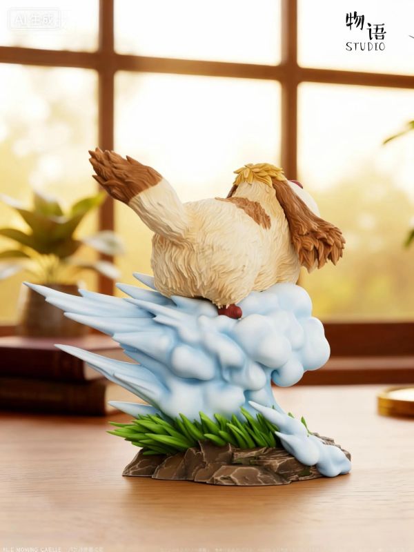 【預定】物語工作室 宮崎駿桌面系列09 卡西法茵茵狗飛行記 