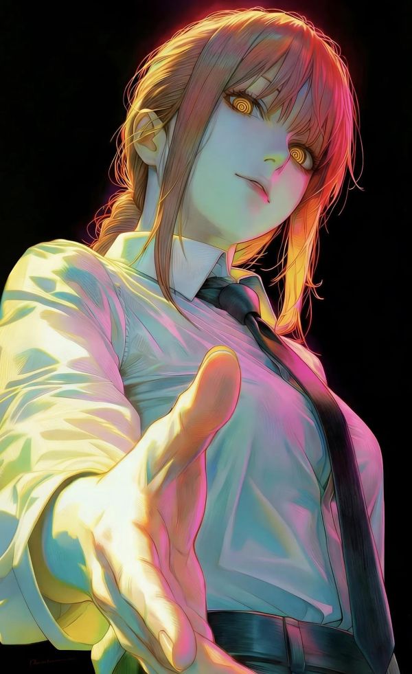 【海外代購】H2 《電鋸人瑪奇瑪》鏈鋸人支配惡魔裝飾畫 