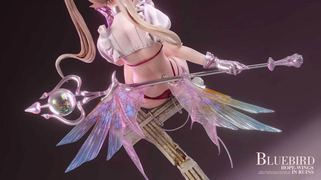 【預定】原型師 陶山靜 SHITUKA 青鳥・Blue Bird－原創OC GK白模 