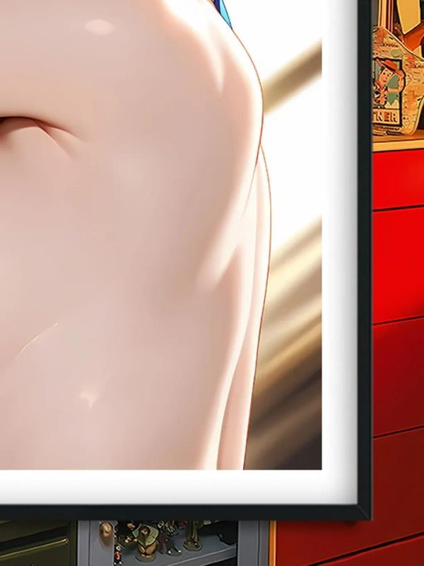 【海外代購】巴洛克《躺姿saber》吾王saber裝飾畫冰箱貼 