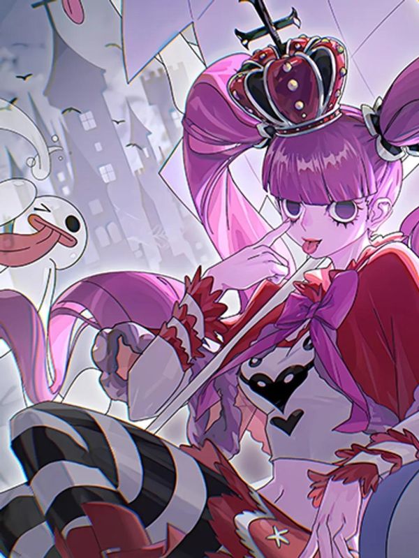 【海外代購】巴洛克 《調皮幽靈公主》佩羅娜海賊王裝飾畫冰箱貼 