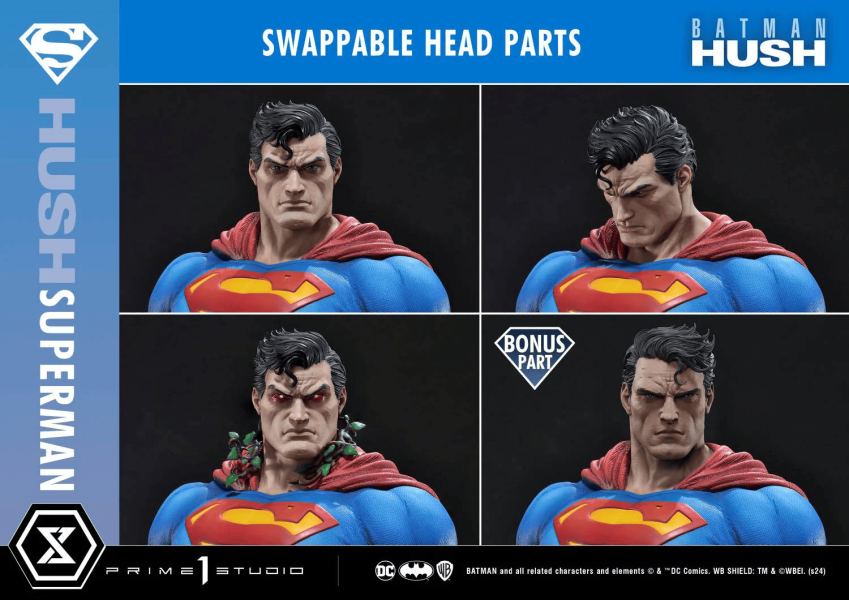 【預定】Prime 1 P1S 1/4 究極稀有主線系列 蝙蝠俠 緘默 超人 UPMDC-10 