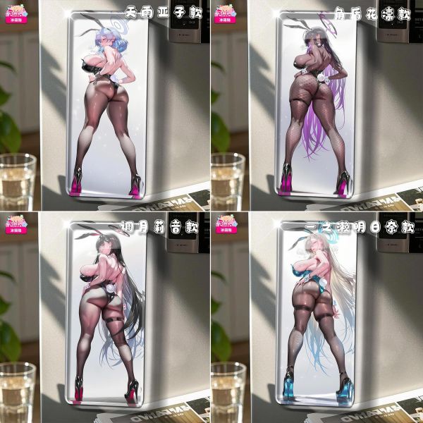 【海外代購】阿喵畫社 蔚藍檔案 禦姐華姿四重奏系列四蔚藍檔案兔女郎系列 新品8k全景高清裝飾畫 冰箱貼 