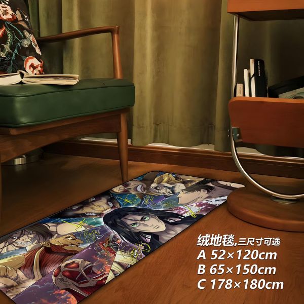 【海外代購】千鳥社 《九大巨人》 進擊的巨人艾倫耶格爾阿妮萊納貝爾托爾特九大巨人始祖巨人地毯滑鼠墊裝飾畫 