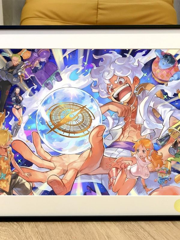 【海外代購】星空 《航海指針》裝飾畫 海賊王 