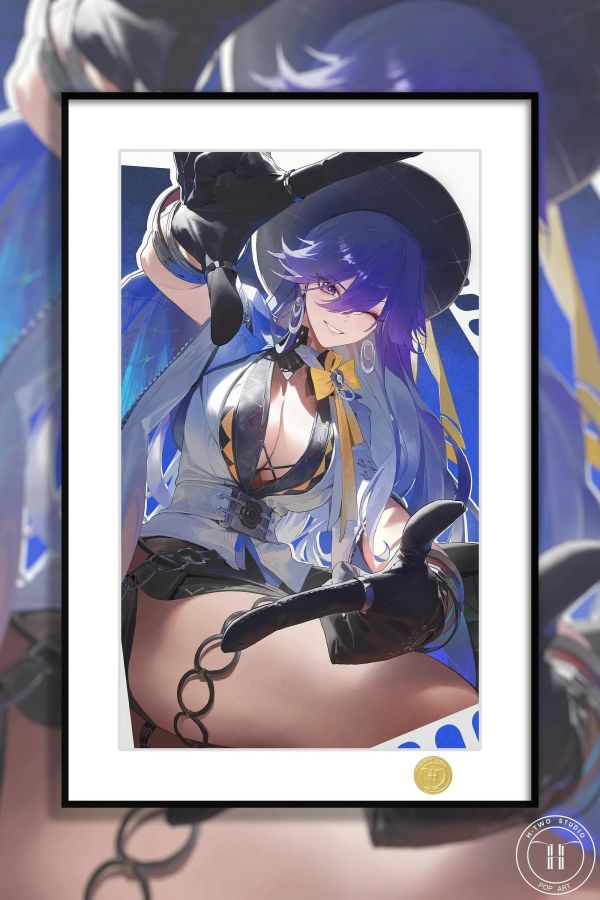 【海外代購】H2工作室 《洛瑟菈》鳴潮Wuthering Waves裝飾畫 