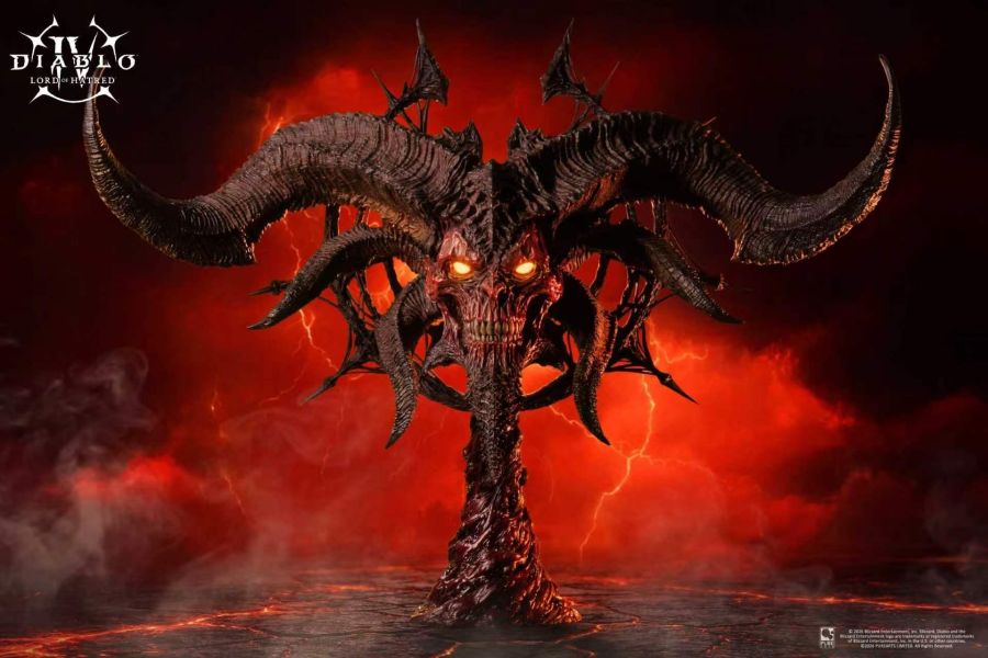 【預定】Purearts DIABLO IV: LORD OF HATRED MEPHISTO LIFE-SIZE SCALE ART MASK 《暗黑破壞神 IV：憎恨之王》墨菲斯托 真人1/1比例藝術面具 