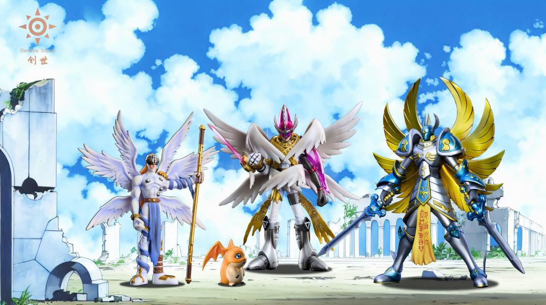 【預定】創世 數碼寶貝 主角團希望進化鏈第三彈 究極天使獸 