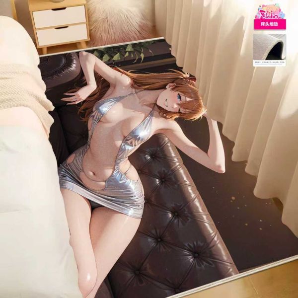 【海外代購】阿喵畫社 晚宴 禮服明日香 8k主題高清裝飾畫 床頭地墊 冰箱貼 