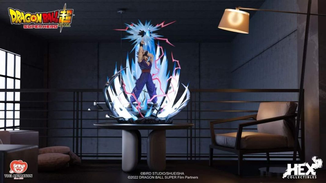 【預定】HEX 《七龍珠超：超級人造人》正版授權 孫悟飯 野獸型態 1/4 雕像 DBS007 