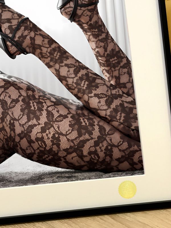 【海外代購】星空 《絲襪蒂法》FF7最終幻想TIFA動畫二次元裝飾畫 