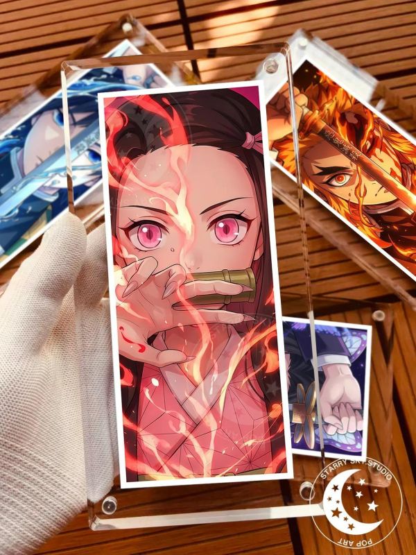【海外代購】星空 《鬼殺隊系列迷你版畫》鬼滅之刃無限城篇裝飾畫 