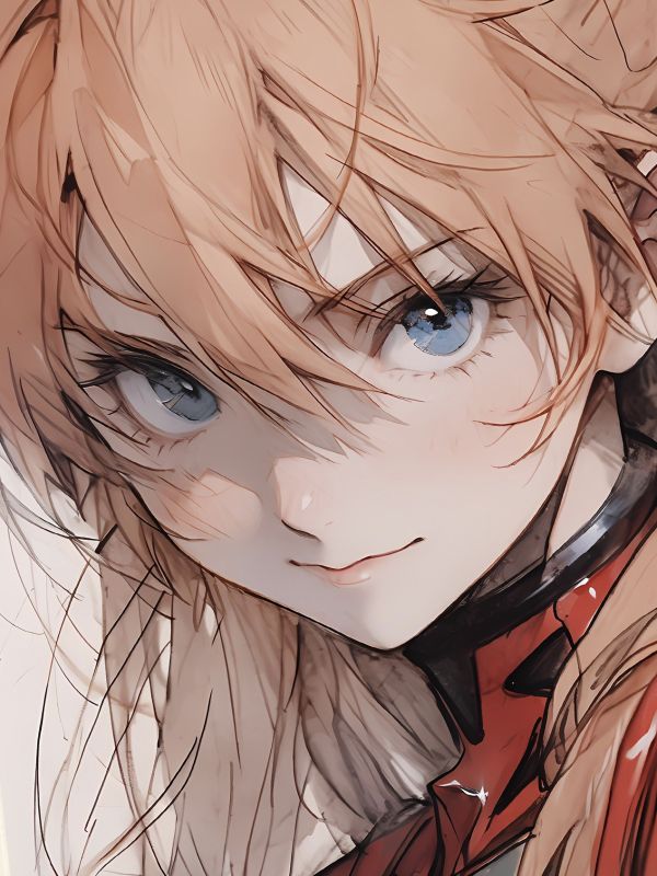 【海外代購】星空 《EVA明日香》新世紀福音戰士Asuka裝飾畫 