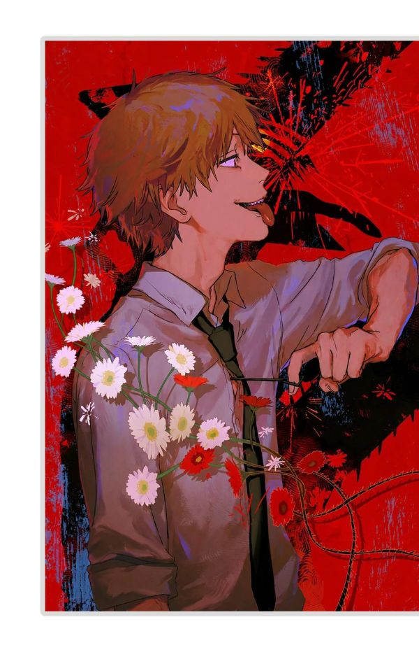 【海外代購】H2 《電鋸人蕾塞電次》鏈鋸人裝飾畫 