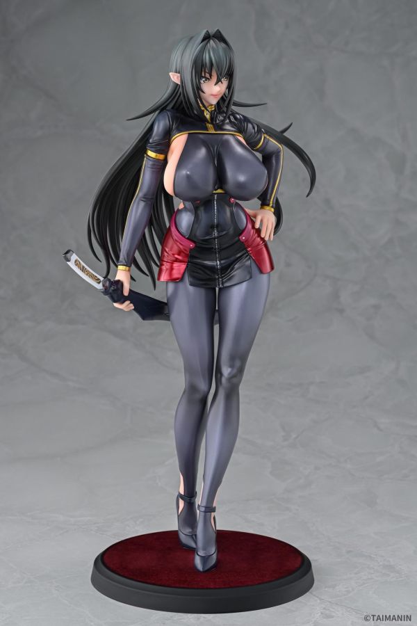 【R18PVC-預定】Q-six 對魔忍RPGX 安妮羅傑 瓦裘拉 1/6 黑色一般版 