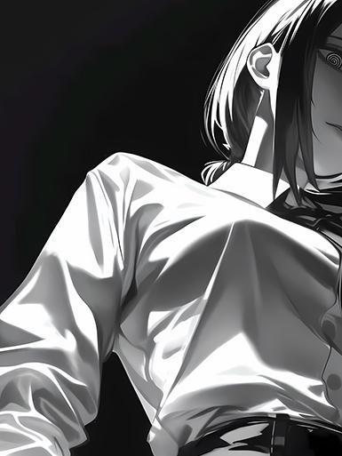 【海外代購】巴洛克 《暗黑瑪奇瑪》Chainsaw Man鏈鋸人Makima蕾塞篇電次帕瓦動畫裝飾畫冰箱貼 