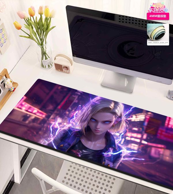 【海外代購】阿喵畫社 賽博霓虹 18號 8k主題高清裝飾畫 滑鼠墊 冰箱貼 