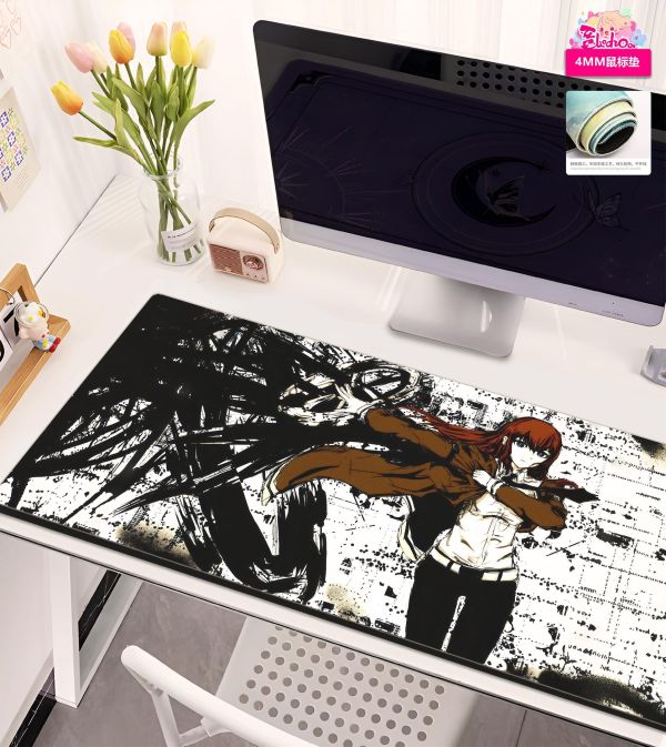 【海外代購】阿喵畫社 命運奇點 牧瀨紅莉棲 五幅套組命運石之門新品異形套組裝飾畫 滑鼠墊  午睡毛毯 地墊 