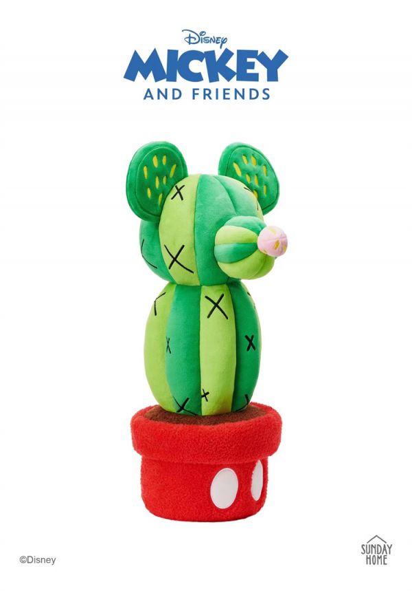 【海外代購】【50CM】SUNDAY HOME 抱抱仙人掌 Mickey Donald Duck 01 
