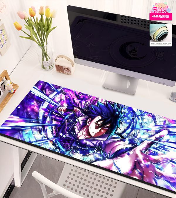 【海外代購】阿喵畫社 六道佐助五幅套裝 發光滑鼠墊 滑鼠墊 床頭地墊  冰箱貼 