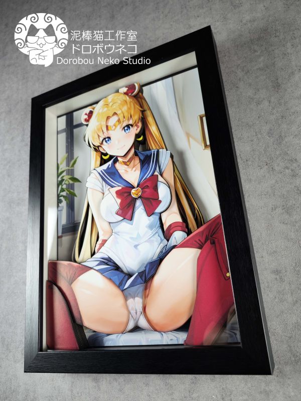 【海外代購】【46CM】泥棒貓工作室 DSMG-017 美少女戰士 月野兔 可月兌立體畫 