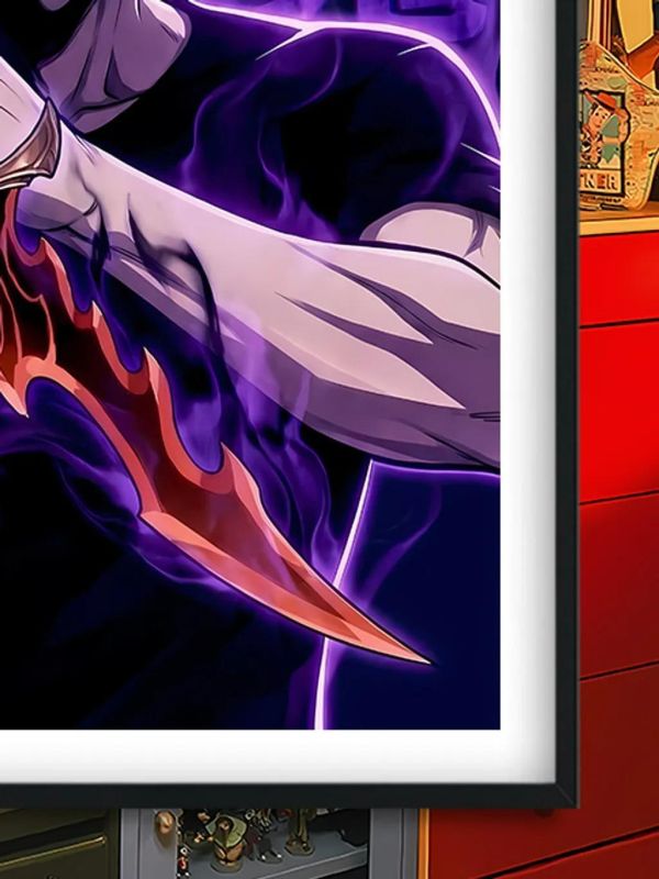 【海外代購】巴洛克《黑魔程肖宇》我獨自升級裝飾畫冰箱貼 