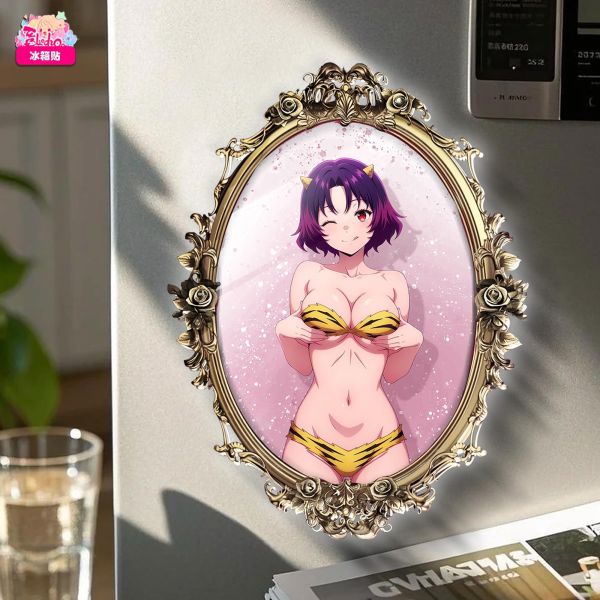 【海外代購】阿喵畫社 動漫冰箱貼第七十五彈魔都精兵的奴隸魔鏡系列 高透亞克力磁吸冰箱貼 