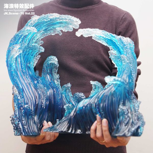 【預定】JacksDo 白鬍子 甚平 海浪特效配件 